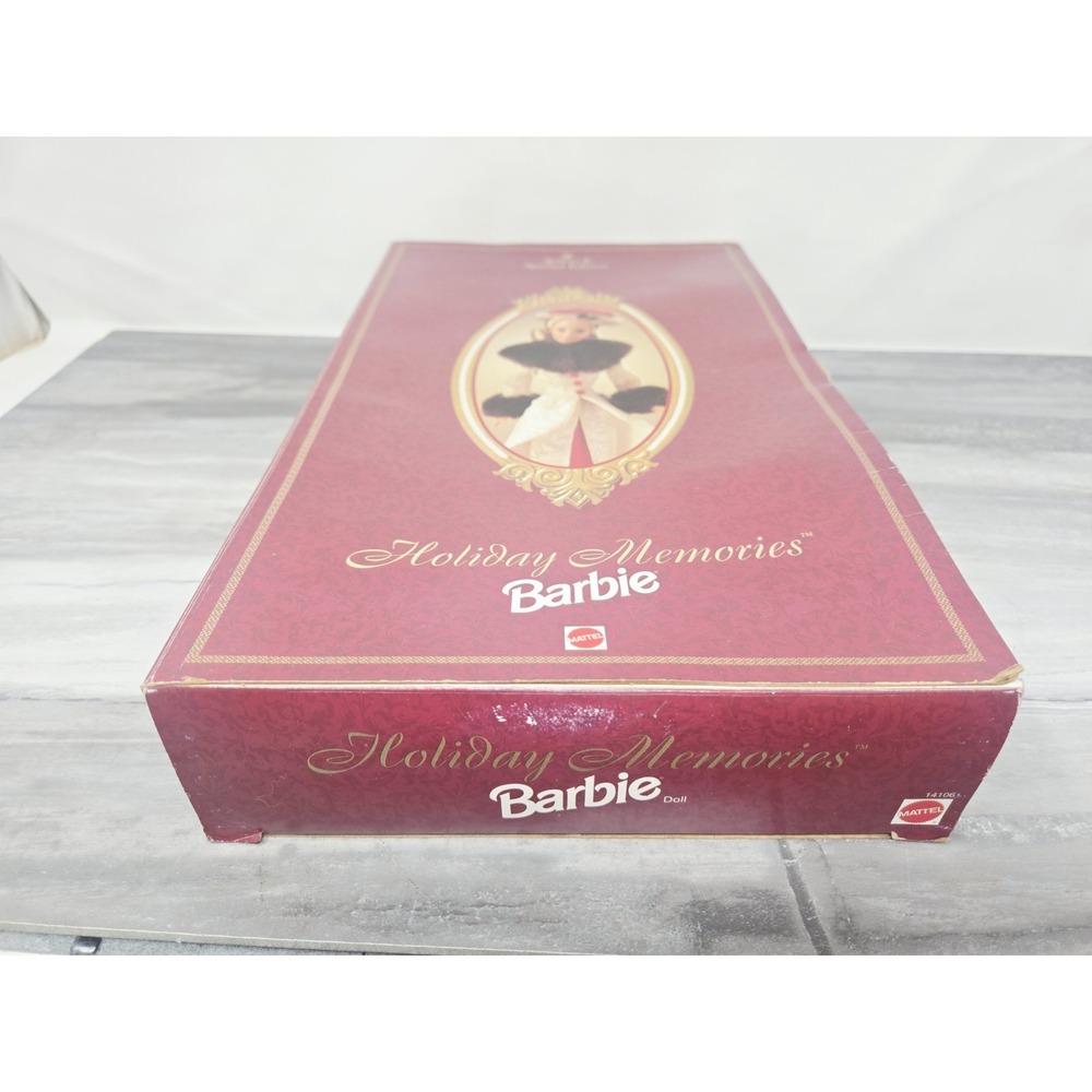 1995 Barbie Special Edition Hallmark Holiday Memories Doll Mattel 14106 - Picture 9 of 9